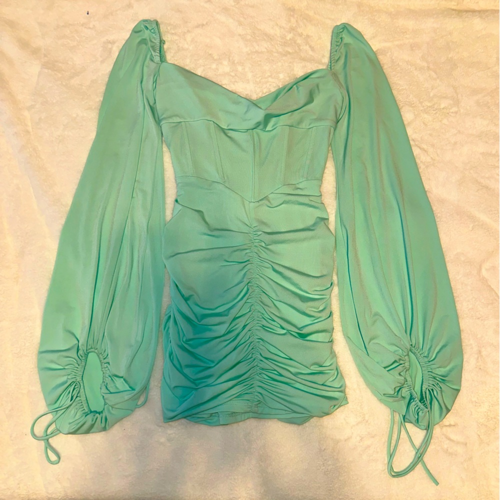 Lucy in the sky pistachio dress